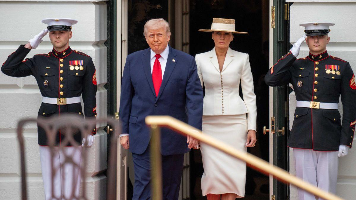 Photo of Melania Trump, Donald Trump