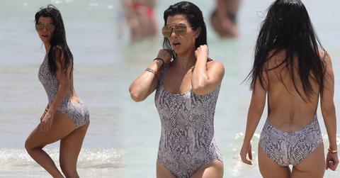 Kourtney Kardashian Bikini Photos In Miami Dating Justin Bieber