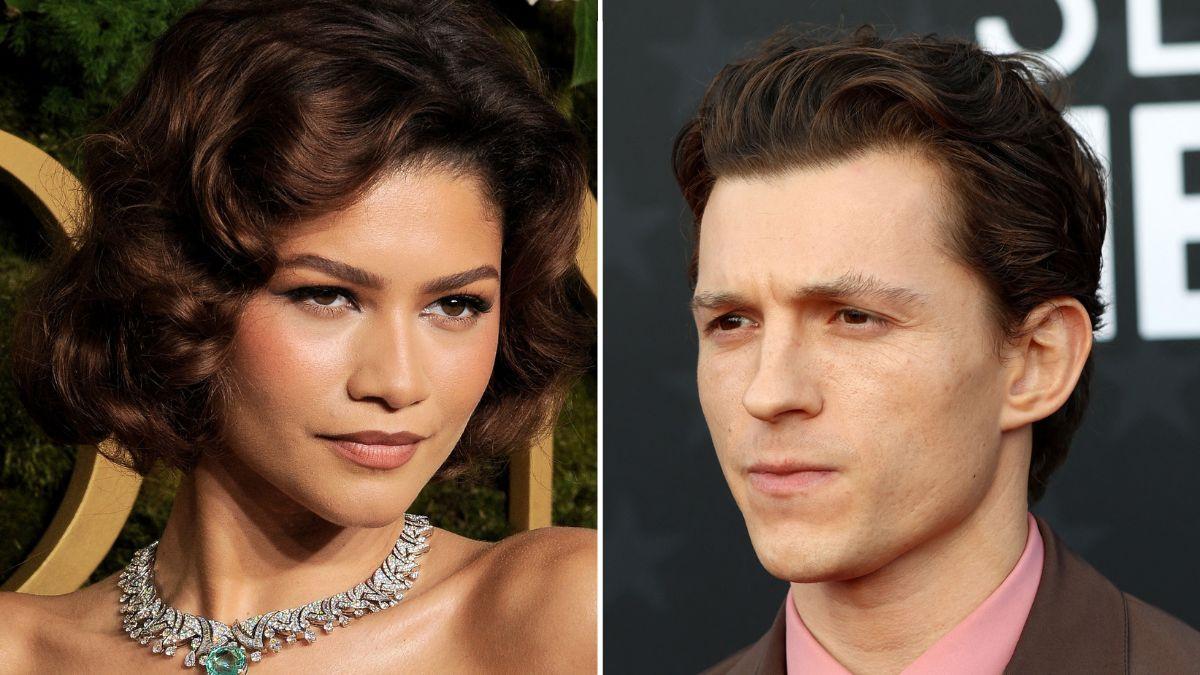picture of Zendaya and tom Holland