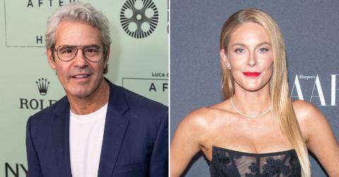 split image of Andy Cohen and Leah McSweeney