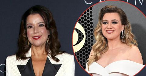 Split image of Ana Navarro and Kelly Clarkson