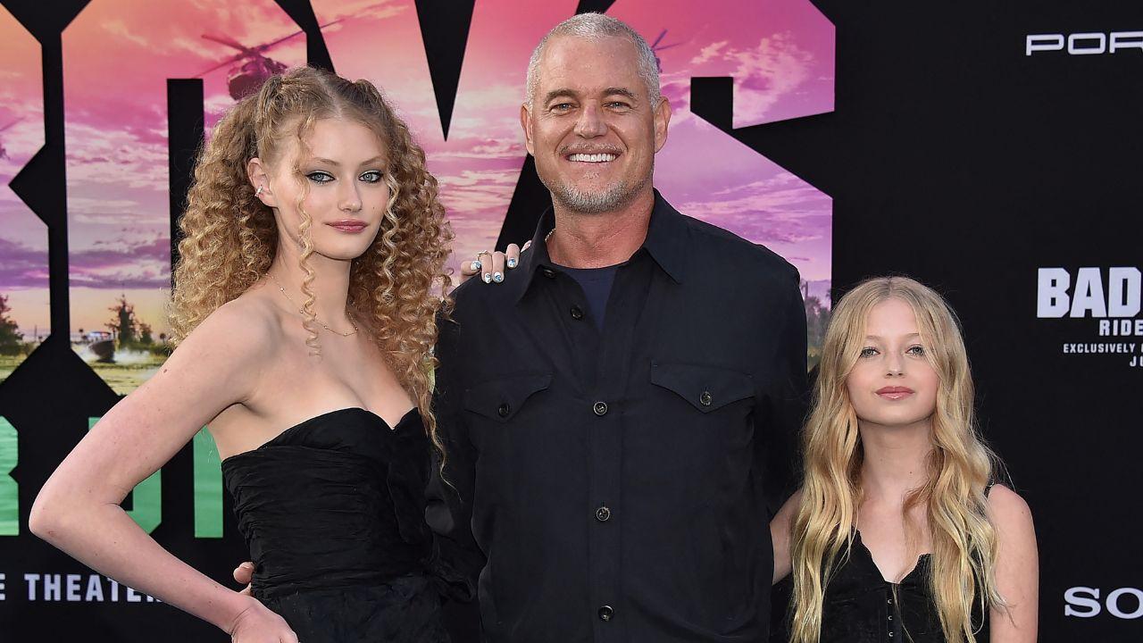 picture of eric dane and his daughters