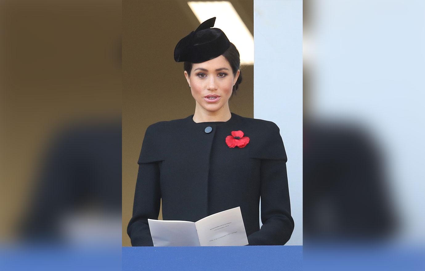 Meghan Markle Attends Remembrance Day Amid Diva Rumors