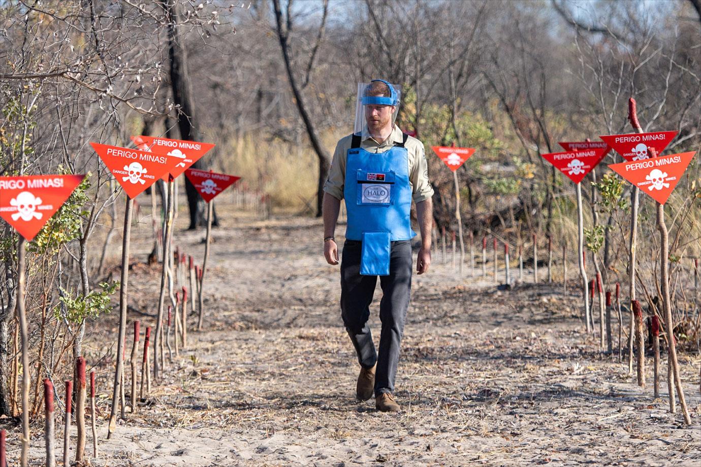 Prince Harry Follows Diana’s Footsteps With Angola Landmine Visit