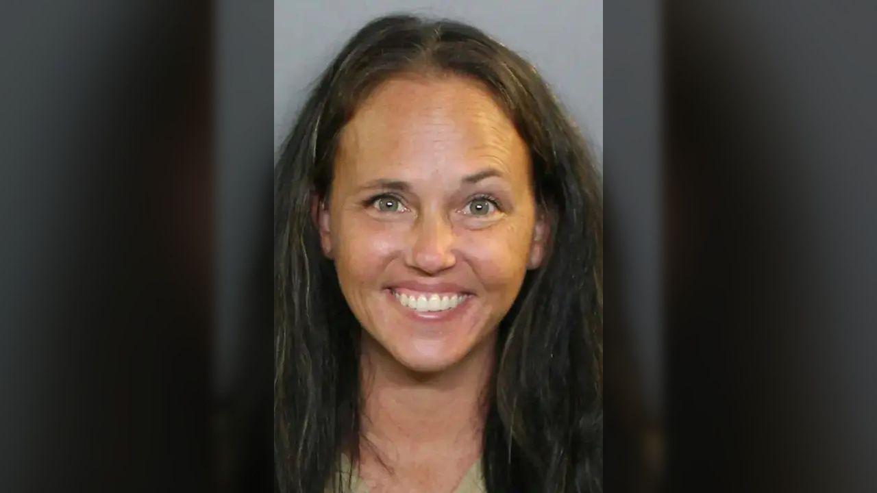 She was arrested by police earlier this week after they saw a copy of the video.