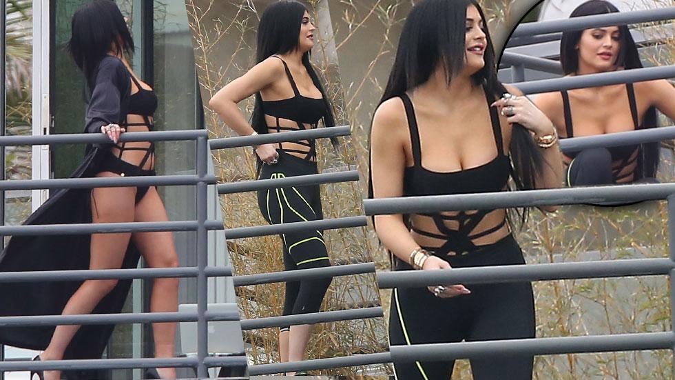 Growing Up Too Fast? Kylie Jenner Shows Off In Bikini In .