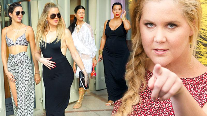 Amy Schumer Rips Bad Role Mode' Kardashians On SNL