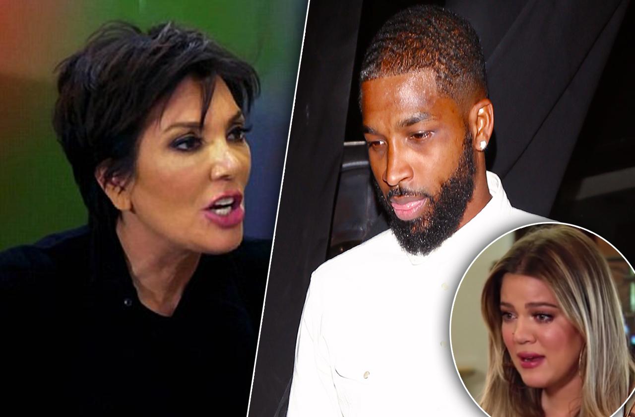 Kris Jenner Confronts Tristan Thompson KUWTK Video