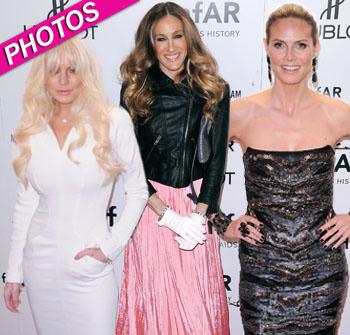 //lindsay lohan sjp heidi klum best worst