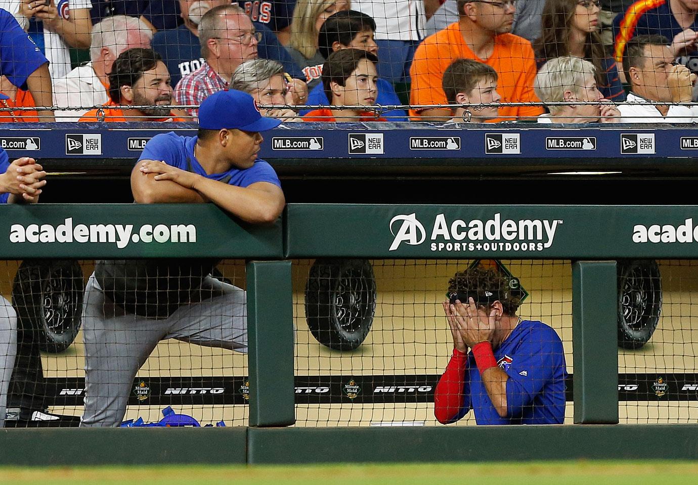 VIDEO: Cubs' Albert Almora Jr. Has Devastated Reaction After Fly