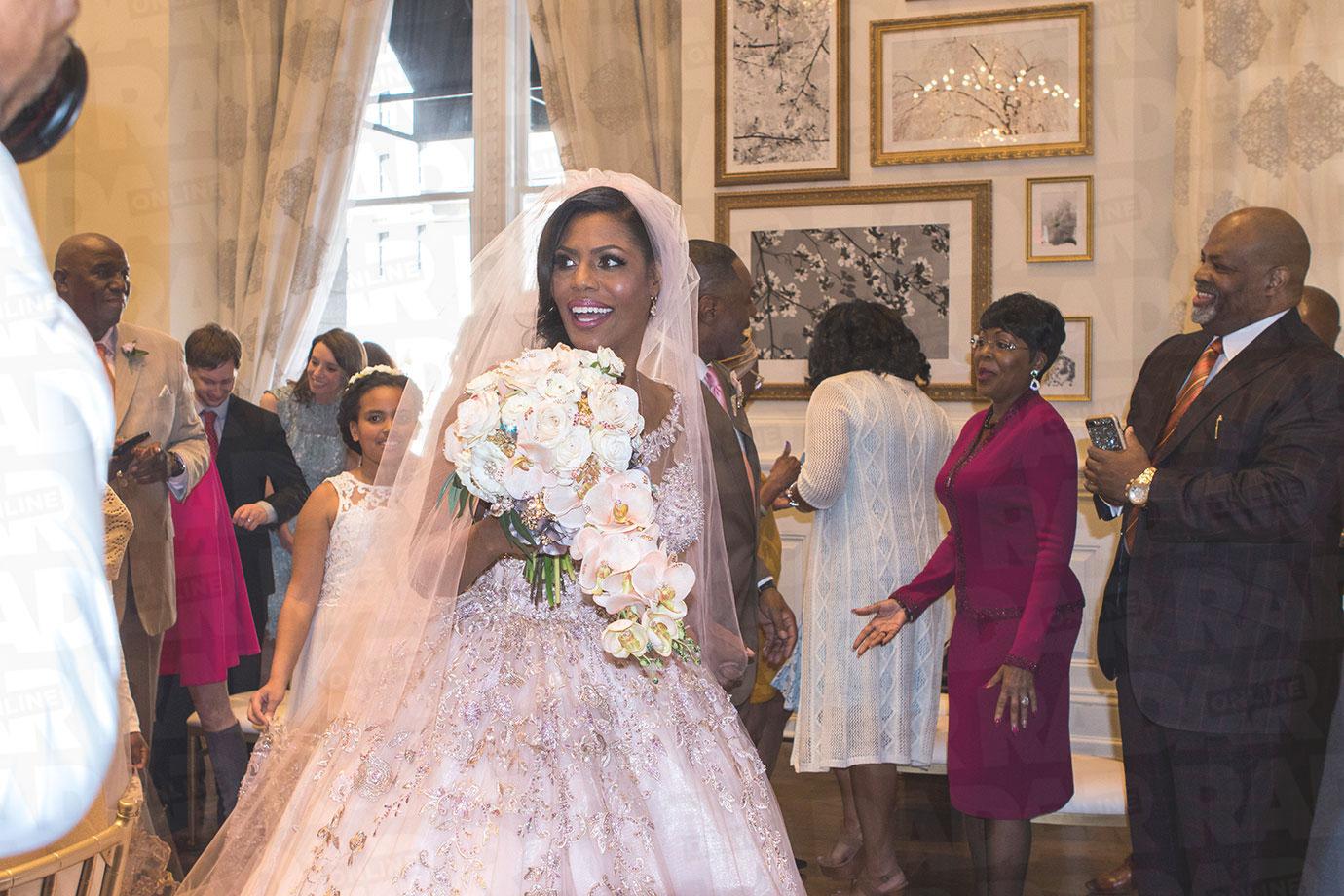 [PICS] Omarosa Wedding Reception 'Fantastic' Day She Says In Pink