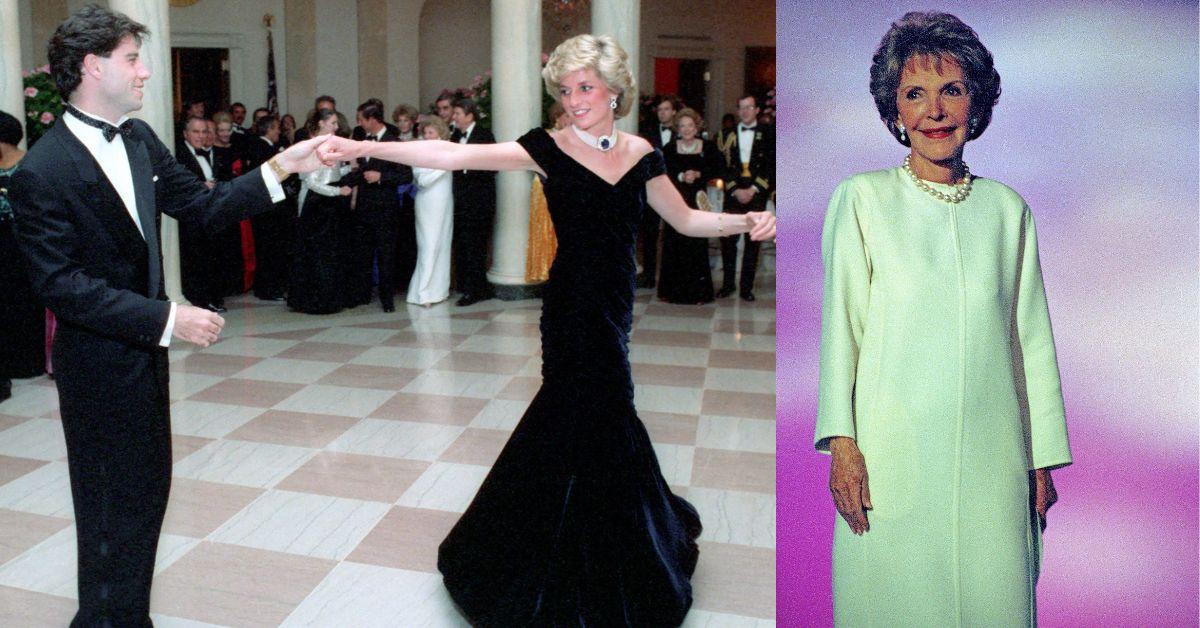 john travolta love triangle princess diana olivia newton john