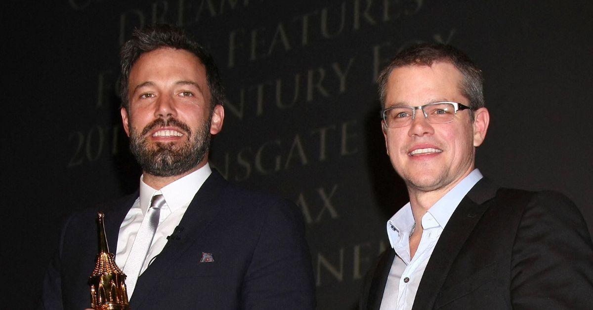 matt damon and ben afflecks friendship