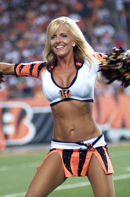 Cincinnati Bengals Cheerleader Laura Vikmanis Goes From The Football Field To The Big Screen 2511