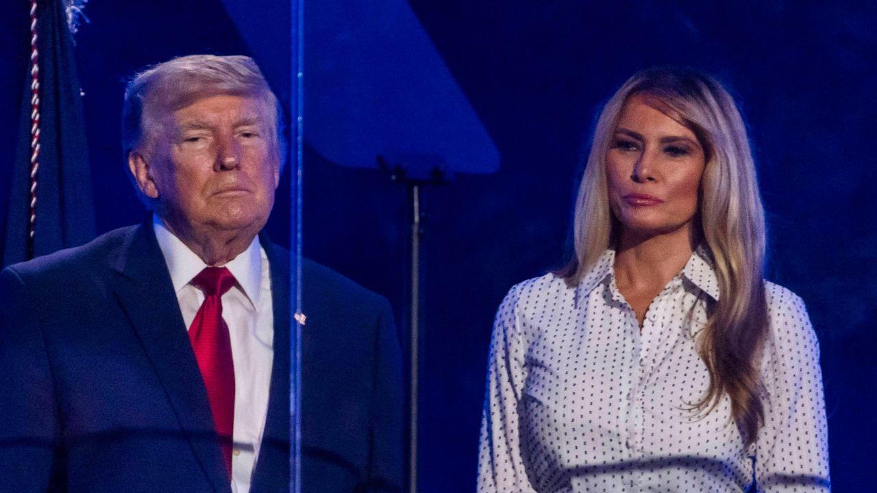 image of Melania Trump skipped several major July events, including the White House Correspondents' Association Dinner and Lindsey Graham's funeral.