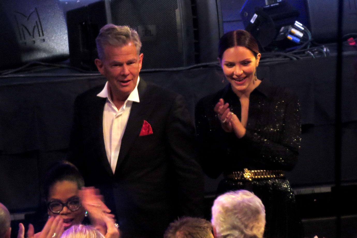 //David Foster Katharine McPhee PDA Gala