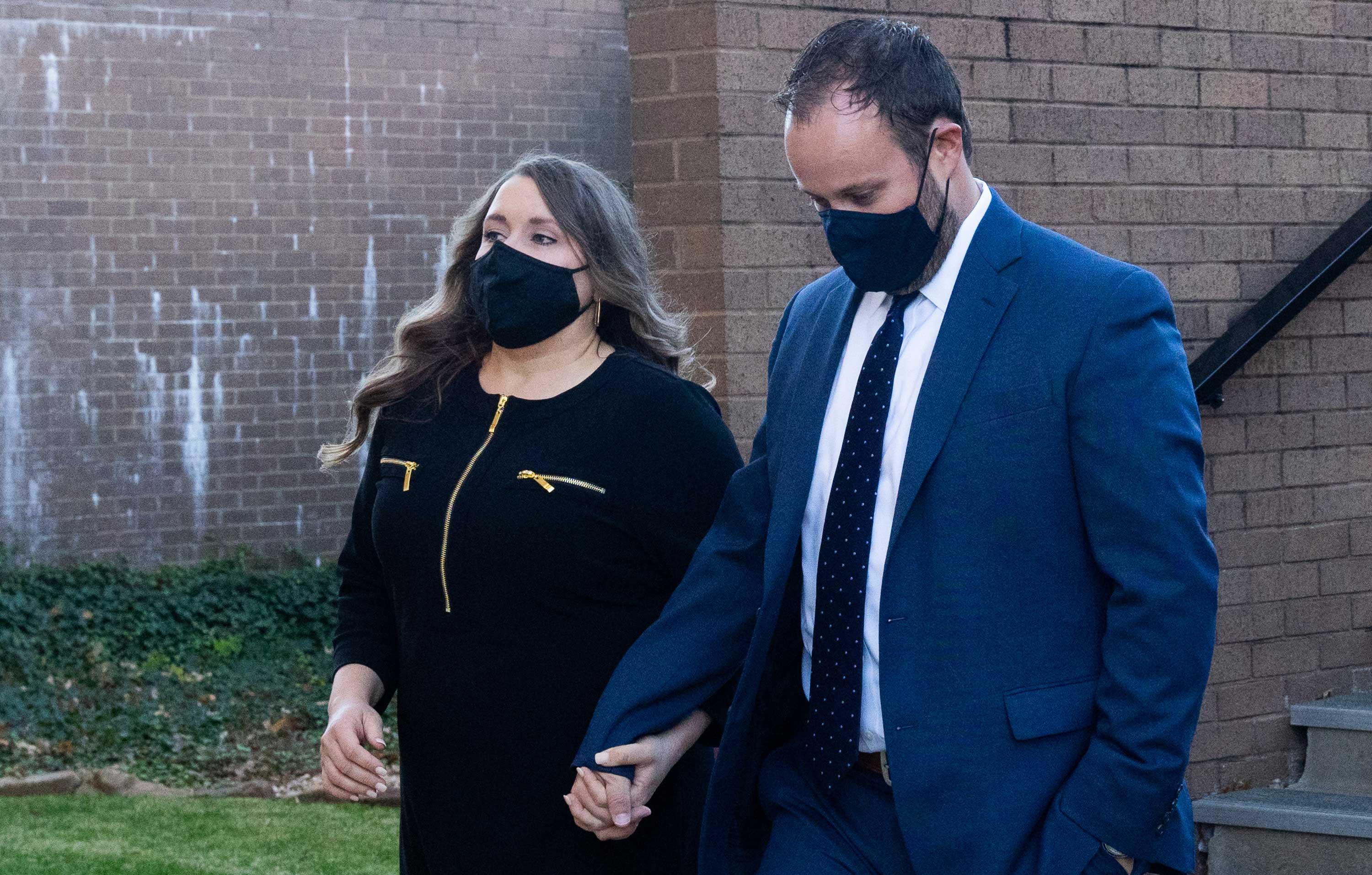 josh duggar anna holding hands photos guilty verdict child pornography trial prison