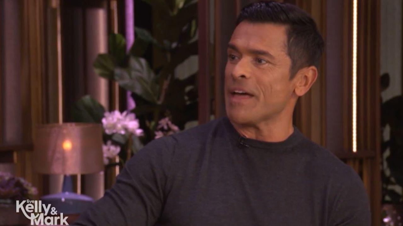 Mark Consuelos shares three kids with Kelly Ripa.