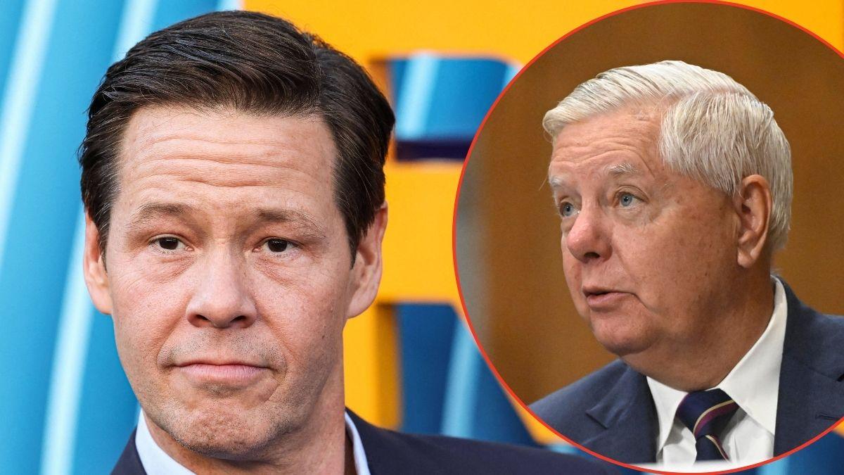 picture of Ike Barinholtz and Lindsey Graham