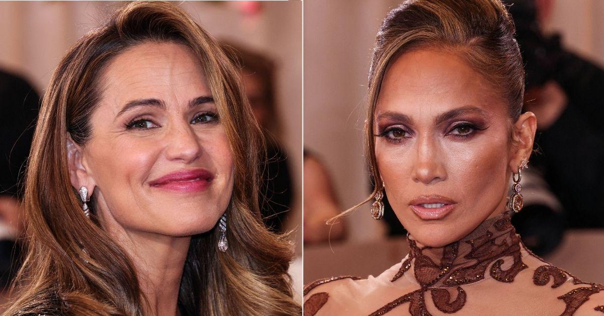 picture of Jennifer Garner and jennifer Lopez