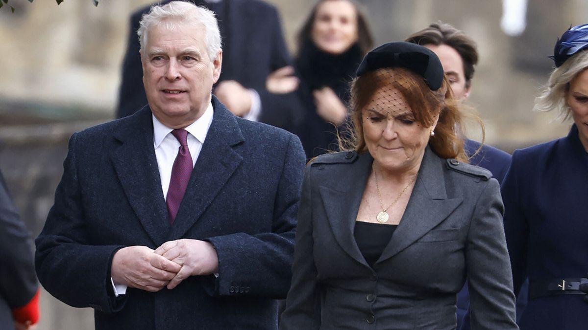 Photo of Andrew Windsor and Sarah Ferguson
