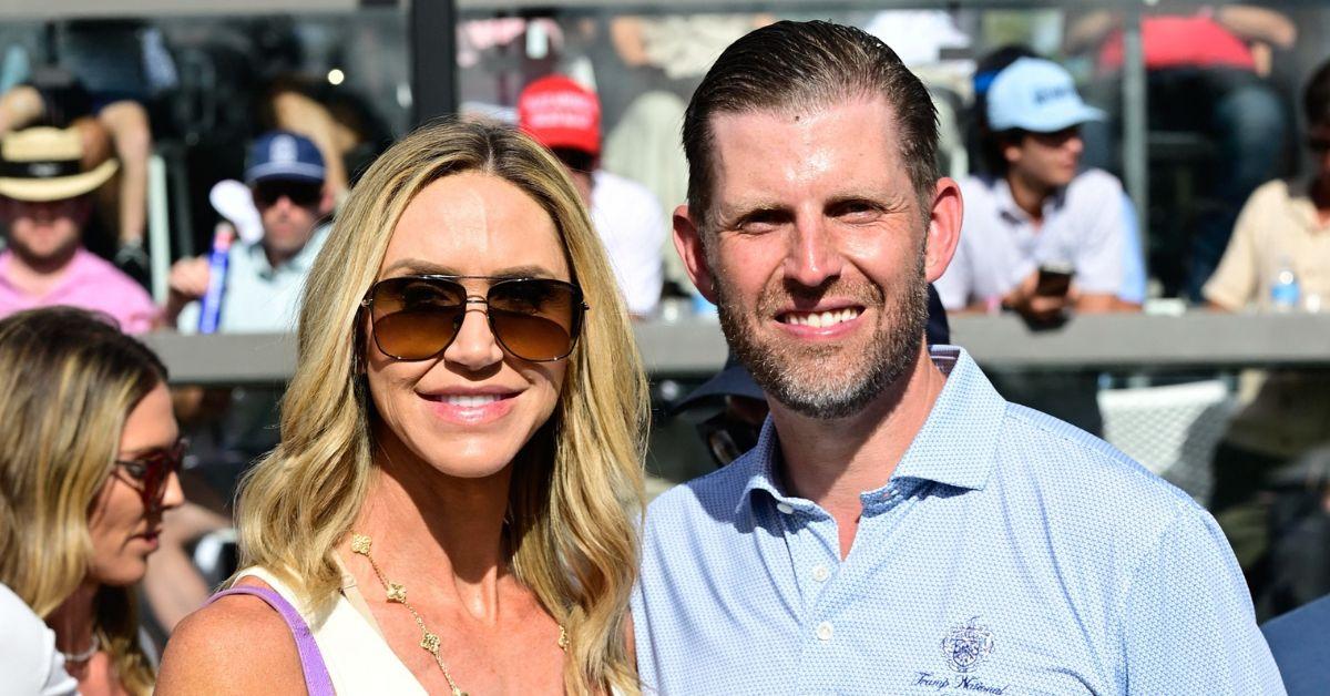 picture of lara and eric trump