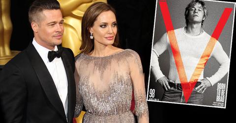 //brad pitt shirtless angelina jolie pp