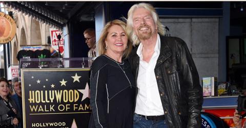 photo of Richard branson and joan templeman