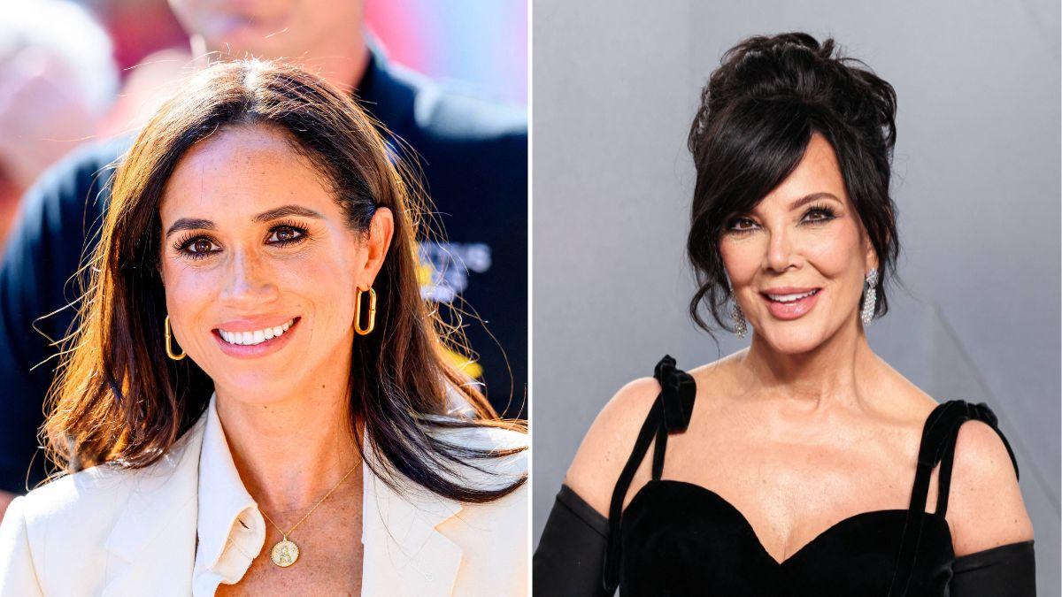 Photo of Meghan Markle and Kris Jenner