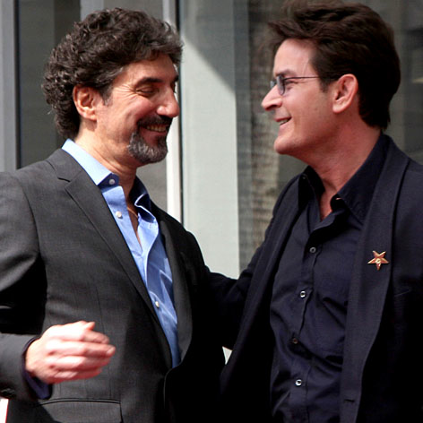 A Little Late? Charlie Sheen Tells Former Boss Chuck Lorre He Wants To