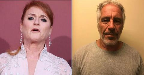 Photo of Sarah Ferguson, Jeffrey Epstein