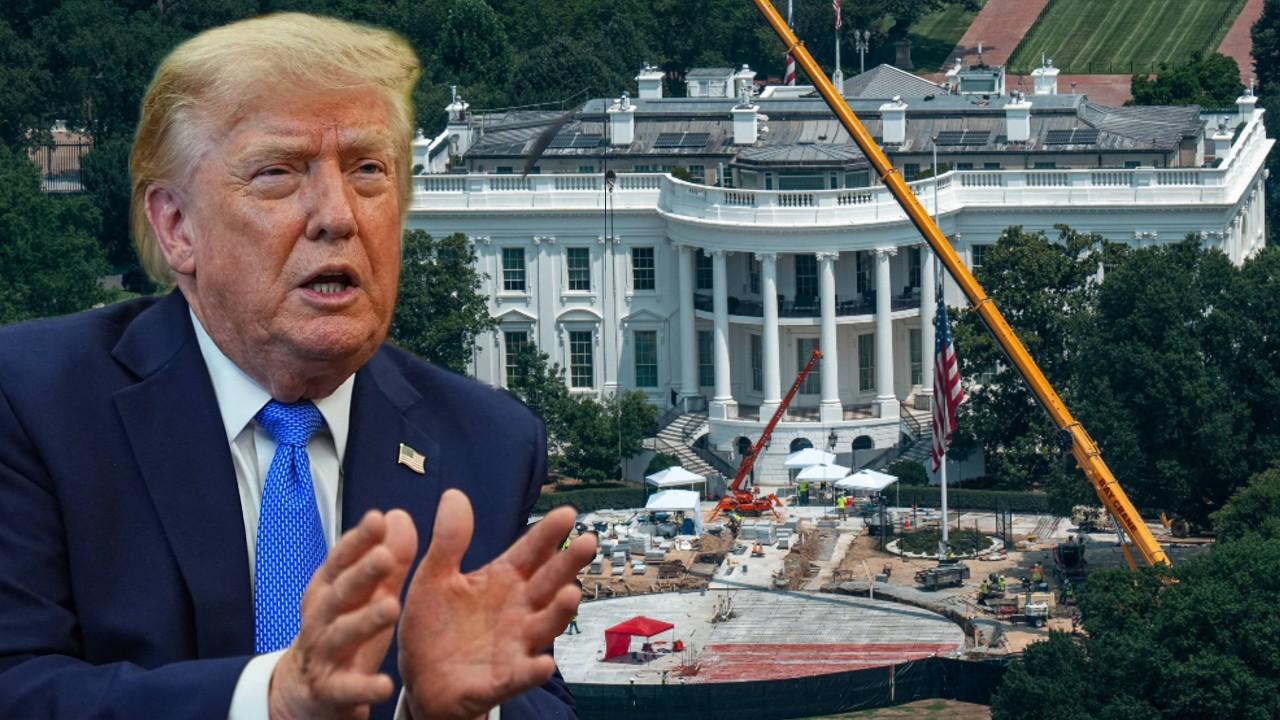 President Donald Trump, White House Ballroom