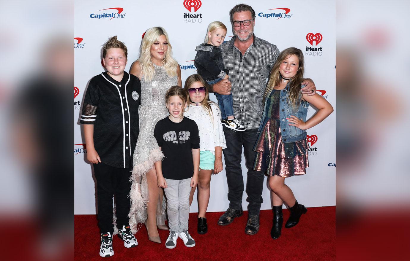 Tori Spelling And Family Red Carpet Amid Money Woes