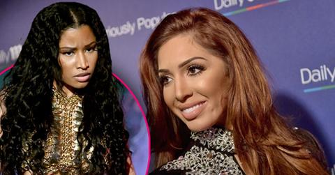 //nicki minaj farrah abraham feud bad mother pp