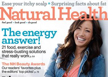 //natural health magazine carrie ann inaba