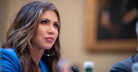 newsmax host kristi noem book editor liberal plant puppy killing story