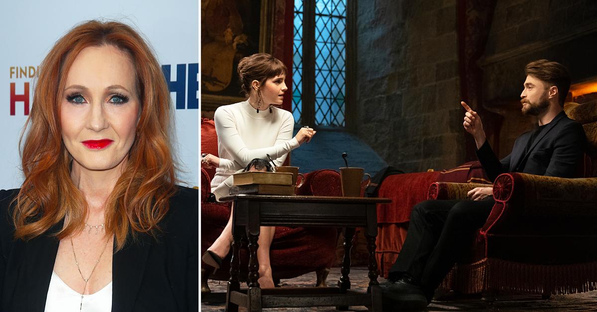 jk rowling included harry potter reunion hbo max transphobic