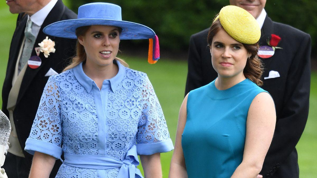 Photo of Princesses Beatrice and Eugenie