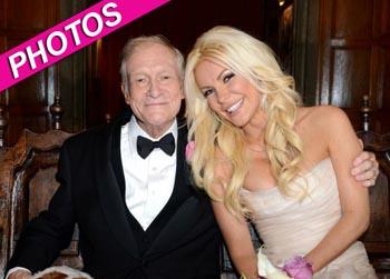 //hugh hefner crystal harris wedding post