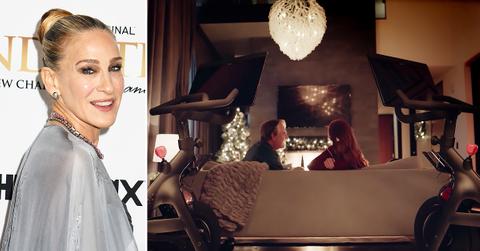 sarah jessica parker knew about chris noth peloton ad big dies sex and city r