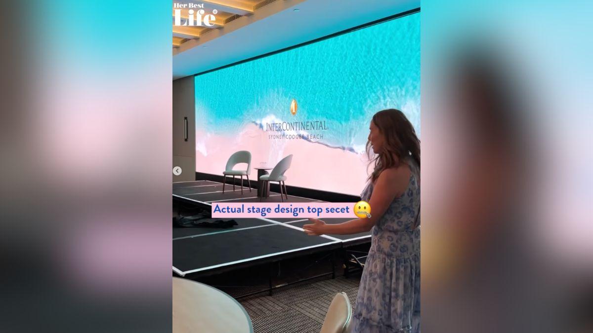 Photo of Meghan Markle retreat conference room