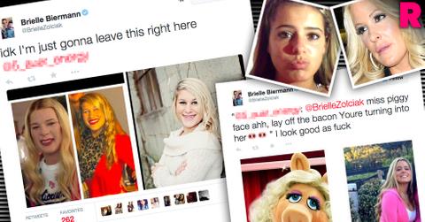 Brielle Biermann Twitter Fight Girl Called Miss Piggy
