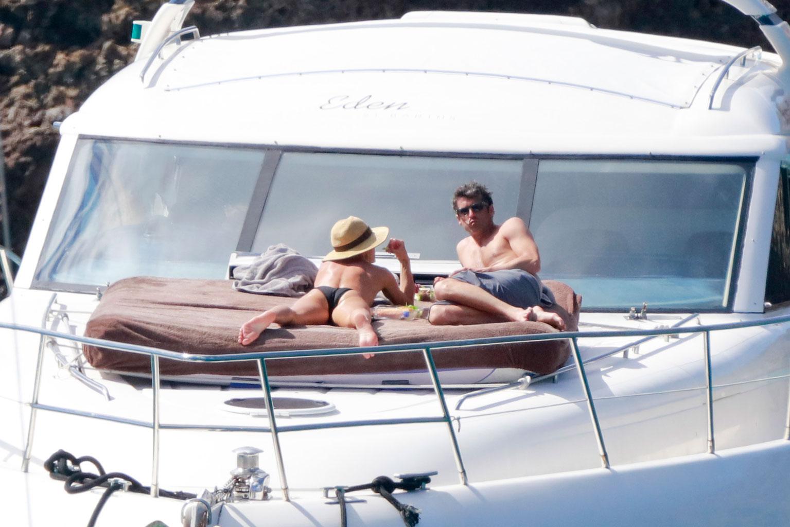 //patrick dempsey divorce shirtless yacht st barts