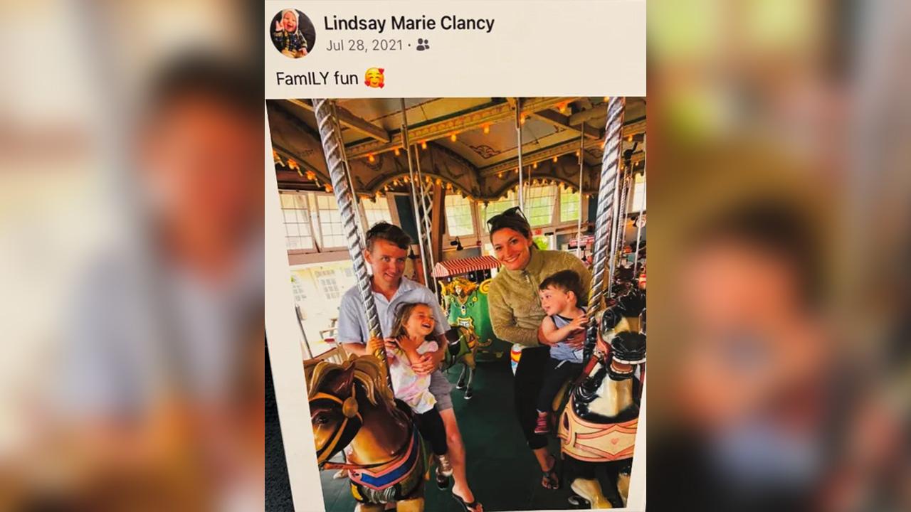 Lindsay is accused of strangling her three young kids to death.