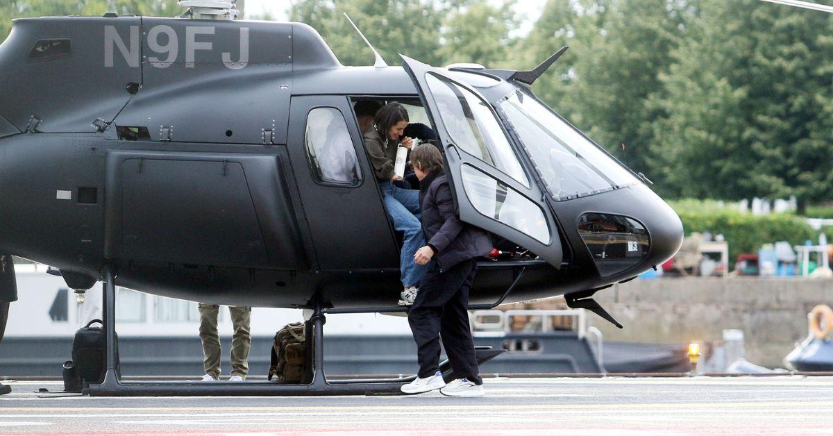 Tom Cruise Cruise Splurges on Chopper Rides for Actress Victoria Canal