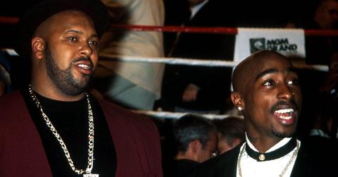 image of Suge Knight and Tupac Shakur
