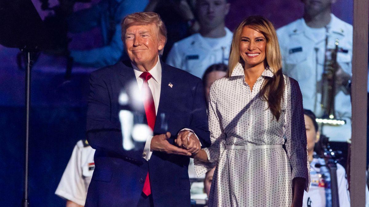 photo of Donald and Melania Trump