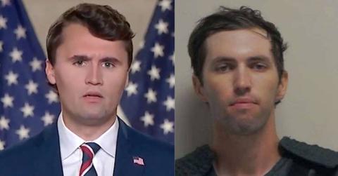 Photo of Charlie Kirk. Tyler Robinson