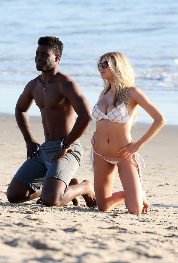 Side Boob Alert! Charlotte McKinney Lets It All Hang Out On 'DWTS