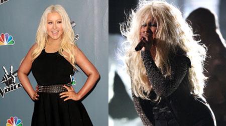 //christina aguilera weight loss wenn getty